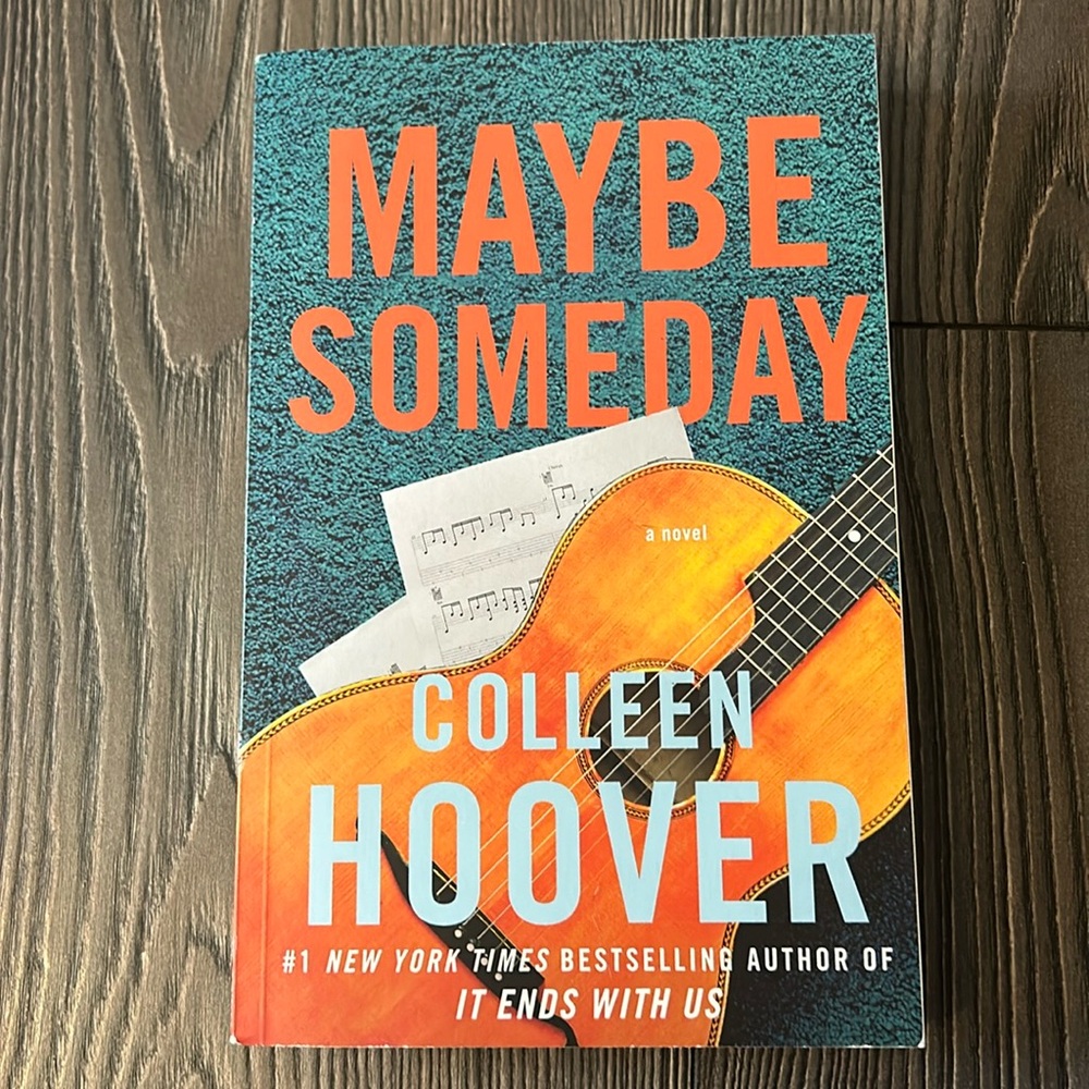 Colleen Hoover “Maybe Someday”. Like New condition barely used.